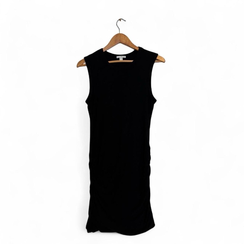 Sleeveless Black Midi Dress - Classic Minimalist
